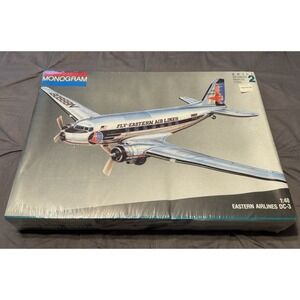 Eastern Airlines DC-3  Revell-Monogram Model 5610 1/48 New Unbuilt 1995 Sealed